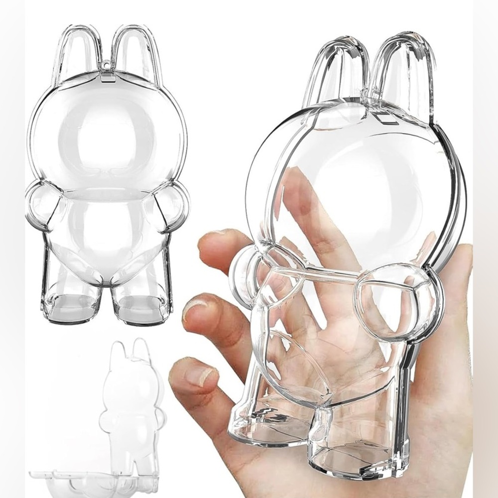 Clear Acrylic Labubu Case